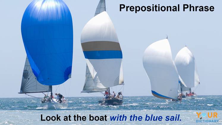 prepositional phrase example