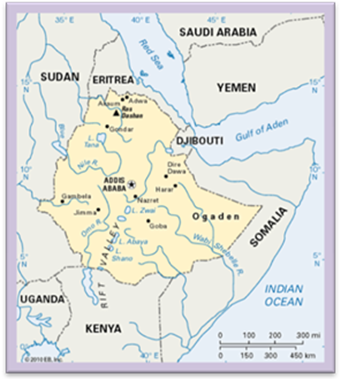 Map/Still:Ethiopia.