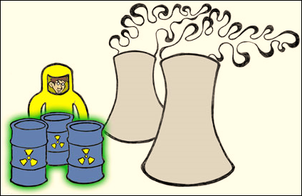 Image result for nuclear power plant cartoon
