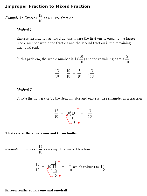 Fractions