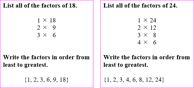 find-the-gcf-of-18-and-24