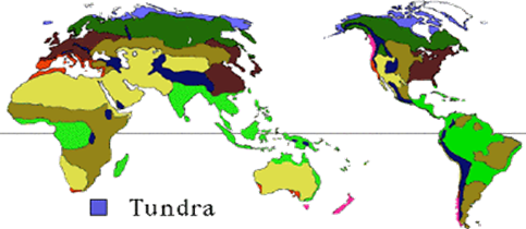 Map of Biomes