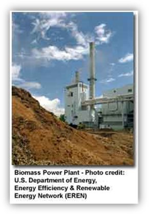 PIcture of biomass power plant.