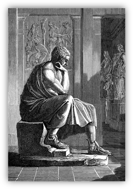 Aristotle, in the 4th century BC, defined two different types of logicdeductive reasoning and inductive reasoning.