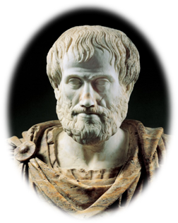 Aristotle, marble portrait bust, Roman copy (2nd century <span class="smallcaps">bce</span>) of a Greek original (c. 325 <span class="smallcaps">bce</span>); in the Museo Nazionale Romano, Rome.